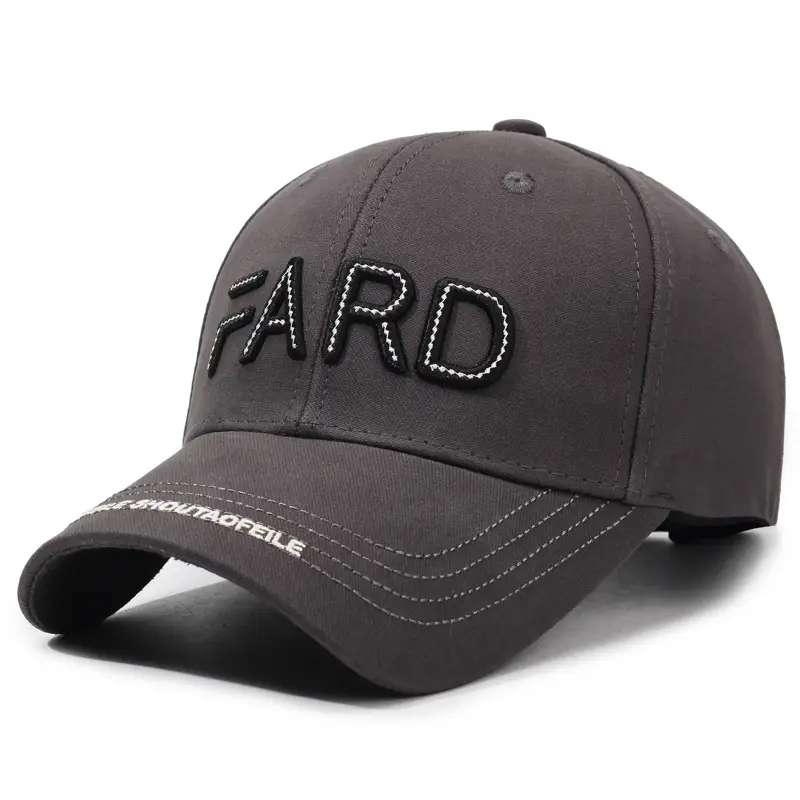 Men Pink FARD Embroidered Cap - Image 2