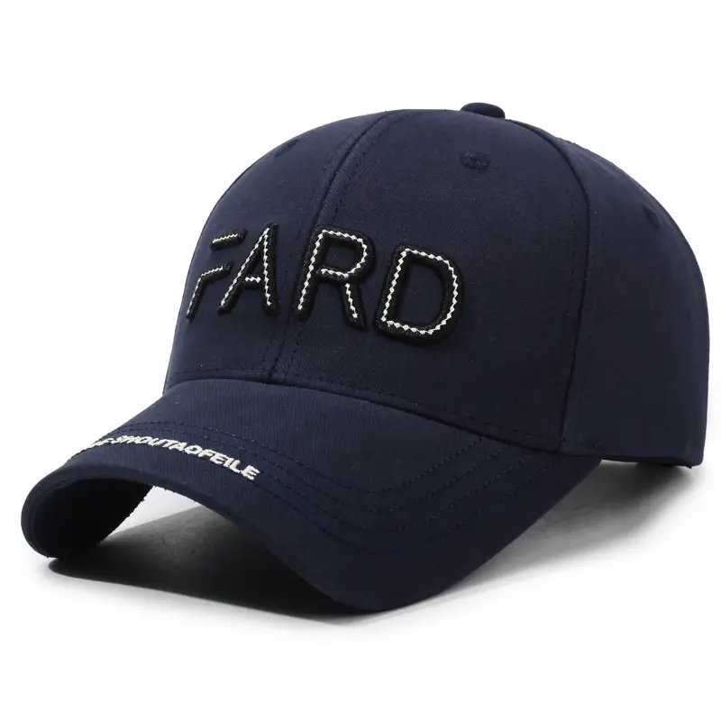 Men Pink FARD Embroidered Cap - Image 4