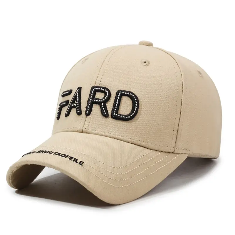 Men Pink FARD Embroidered Cap - Image 5