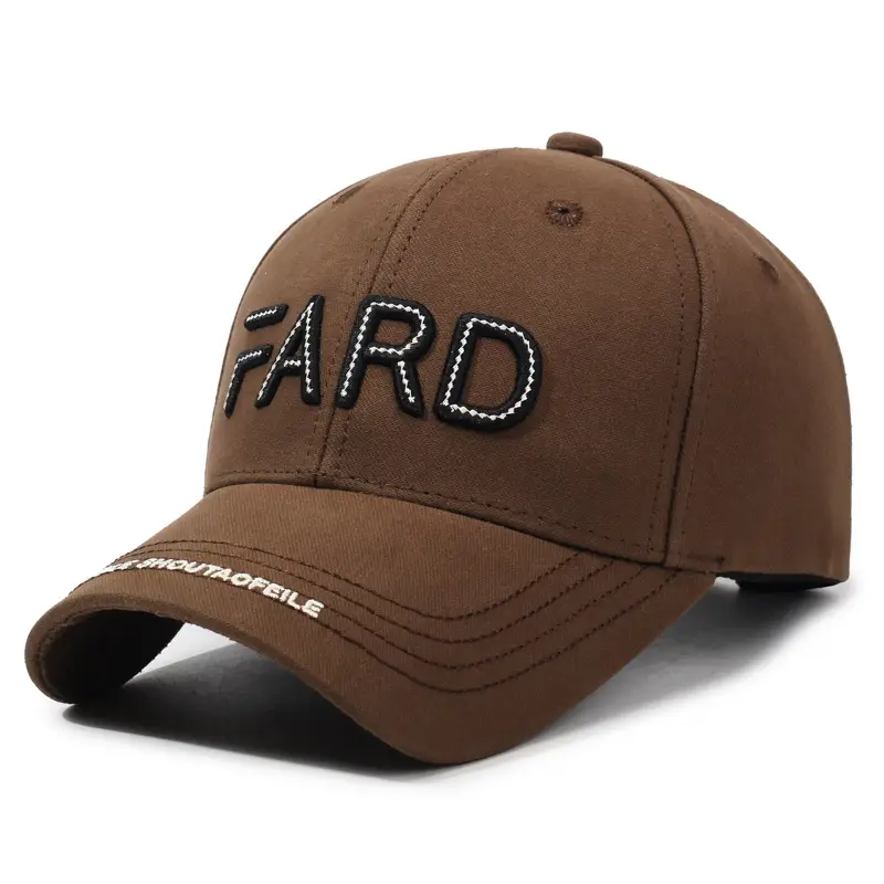 Men Pink FARD Embroidered Cap - Image 6