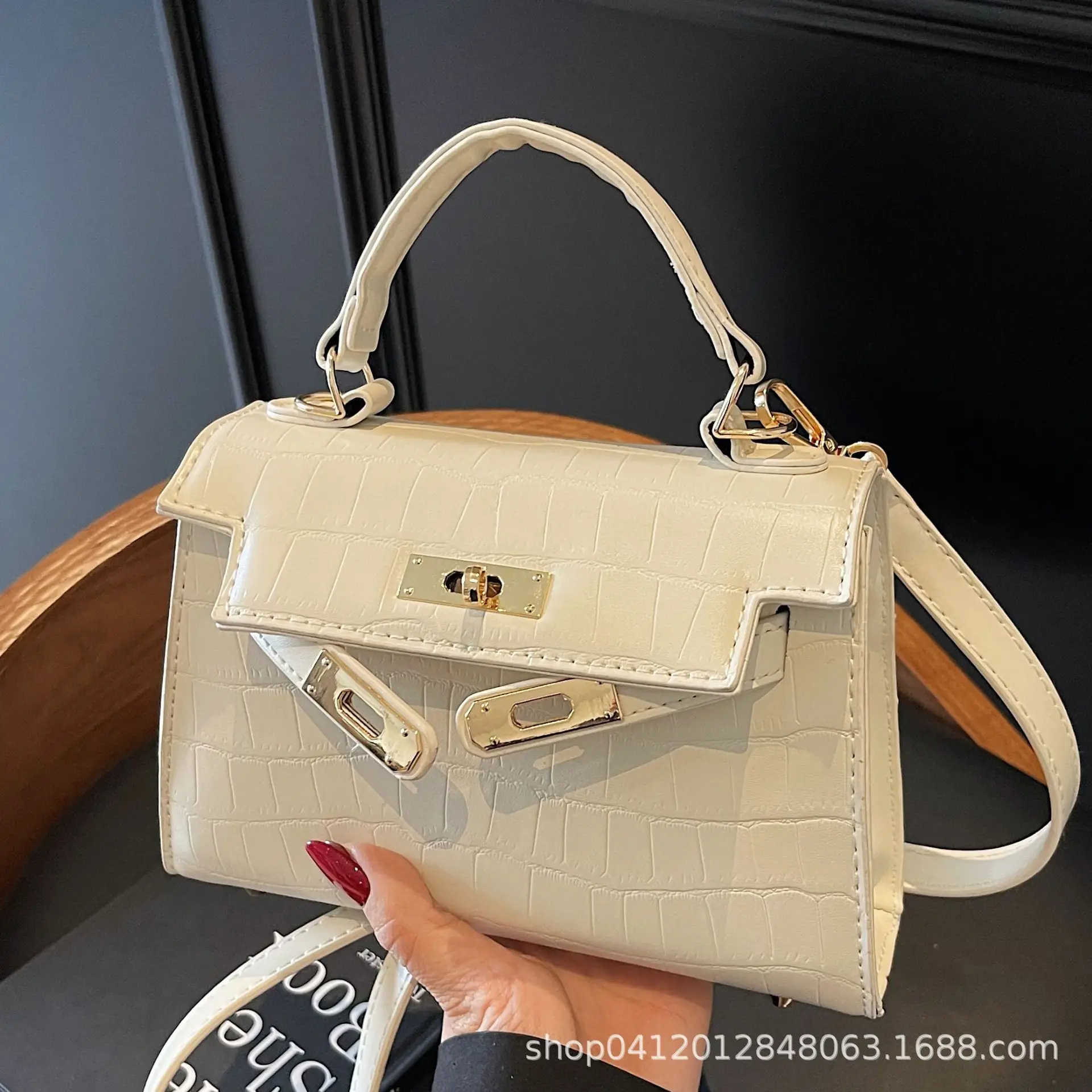 Pink Leather Shoulder Crossbody Bag for Women 2025 - Image 6