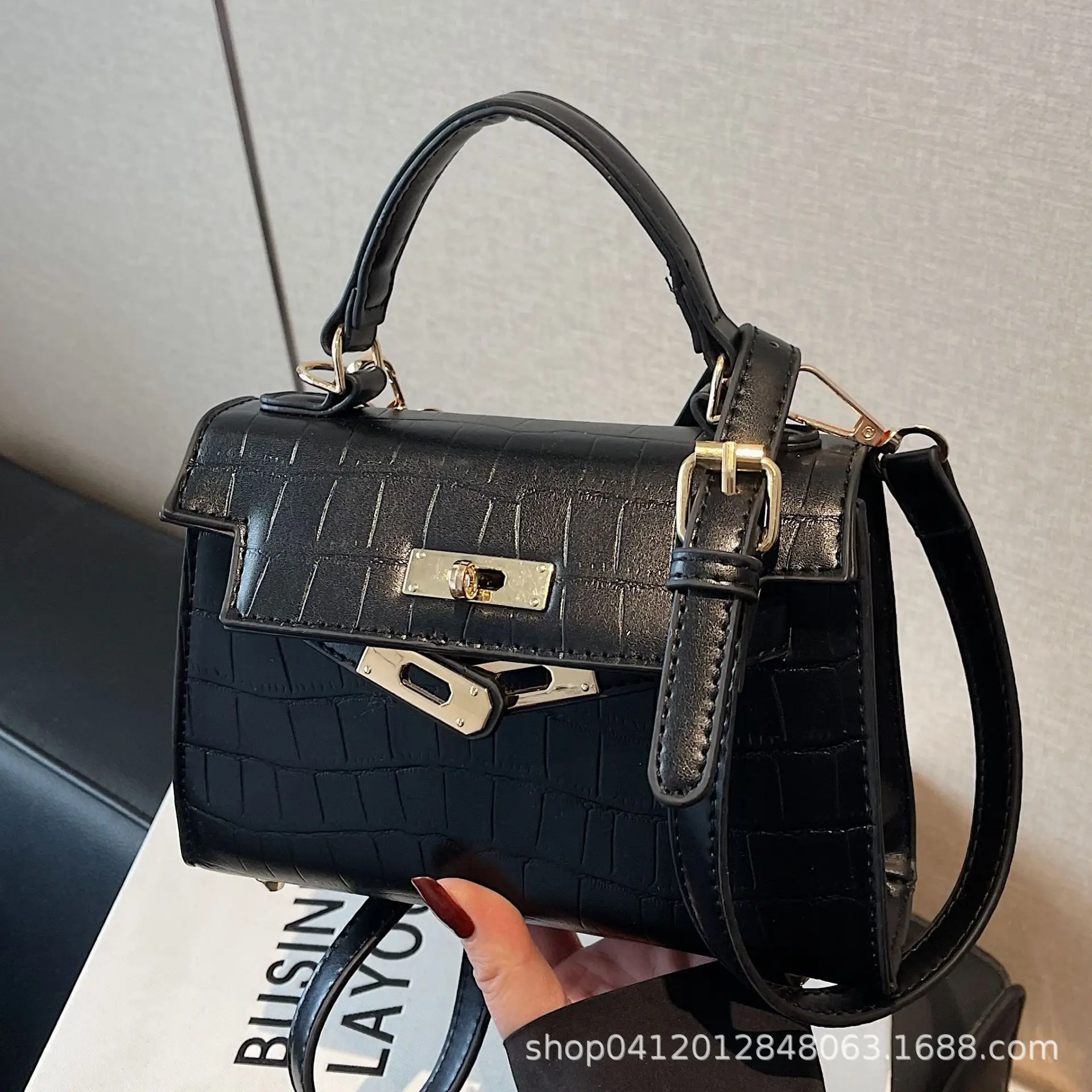 Pink Leather Shoulder Crossbody Bag for Women 2025 - Image 8