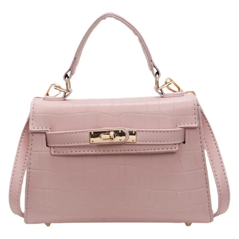 Pink Leather Shoulder Crossbody Bag for Women 2025 - Image 9