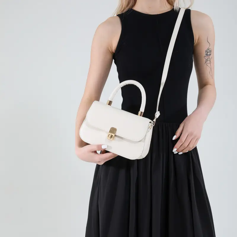 Pink Korean Style Shoulder Crossbody Bag for Women - Image 9