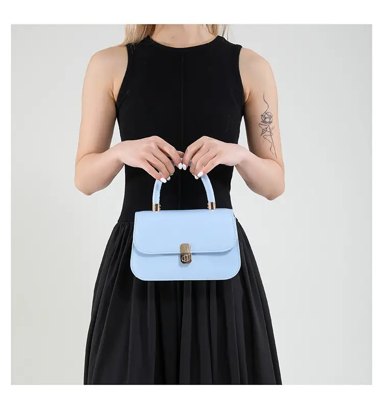 Pink Korean Style Shoulder Crossbody Bag for Women — feature 12