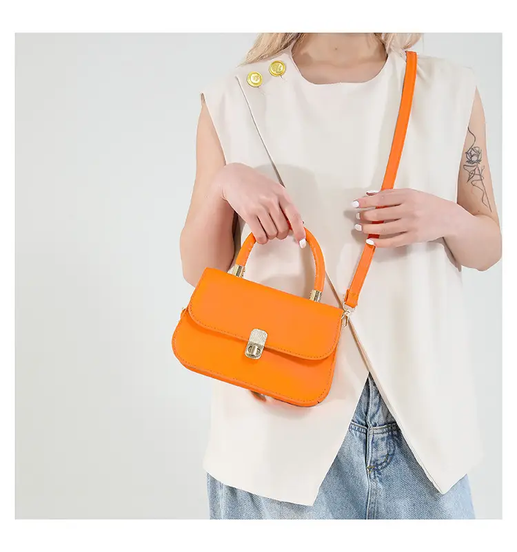 Pink Korean Style Shoulder Crossbody Bag for Women — feature 22