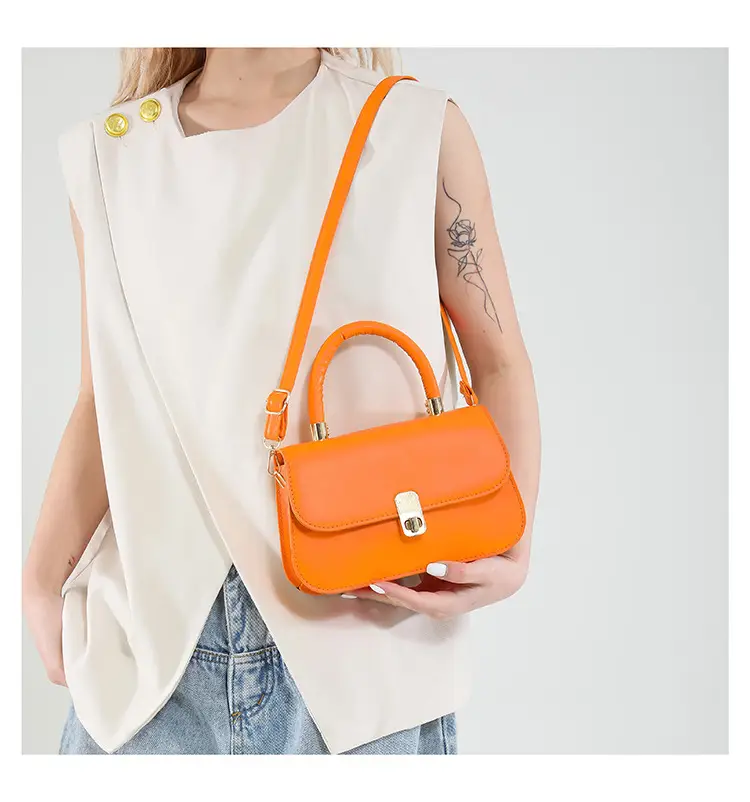 Pink Korean Style Shoulder Crossbody Bag for Women — feature 23