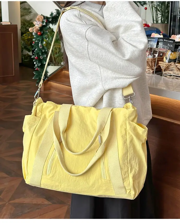 Yellow Crossbody Tote Bag for Women Casual Shoulder Crossbody — feature 20