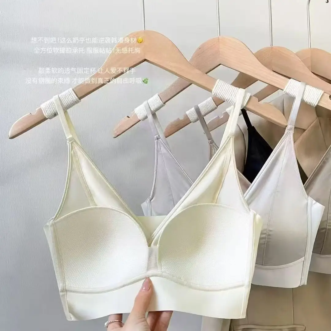 Spring & Summer Glossy Triangle Cup Bra One Piece - Image 7