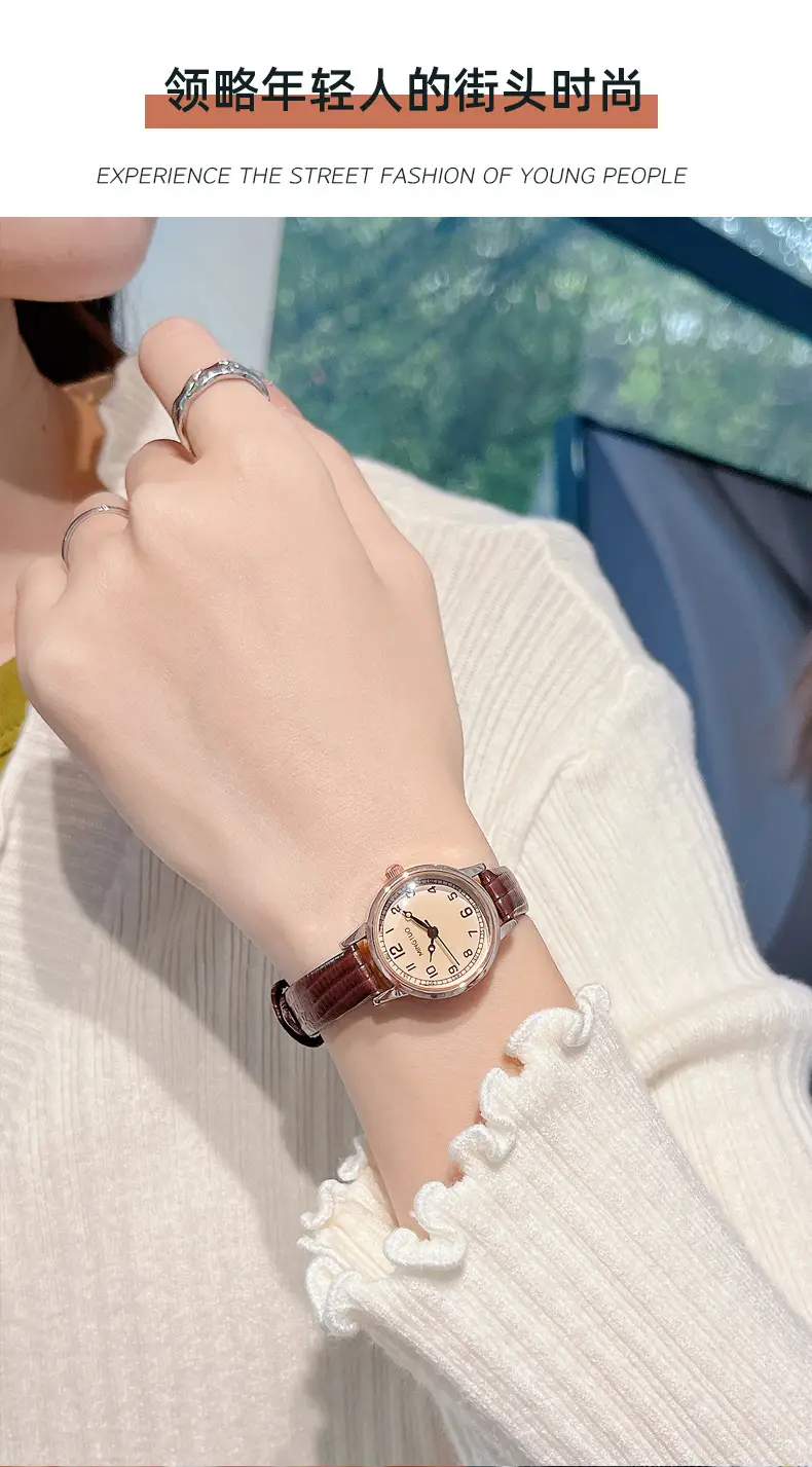 Women's Elegant Retro Belt Watch with Quartz Movement — feature 6