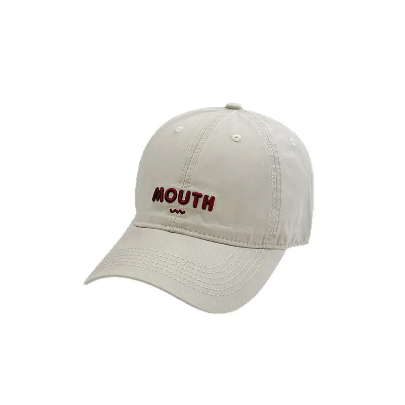 Women's Korean Style Letter Embroidered Baseball Cap - Image 12