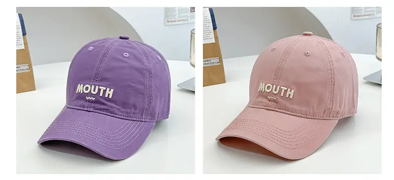 Women's Korean Style Letter Embroidered Baseball Cap — feature 10