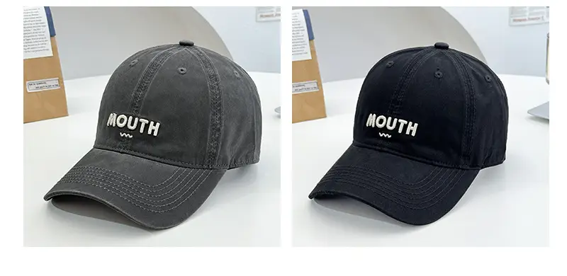 Women's Korean Style Letter Embroidered Baseball Cap — feature 12