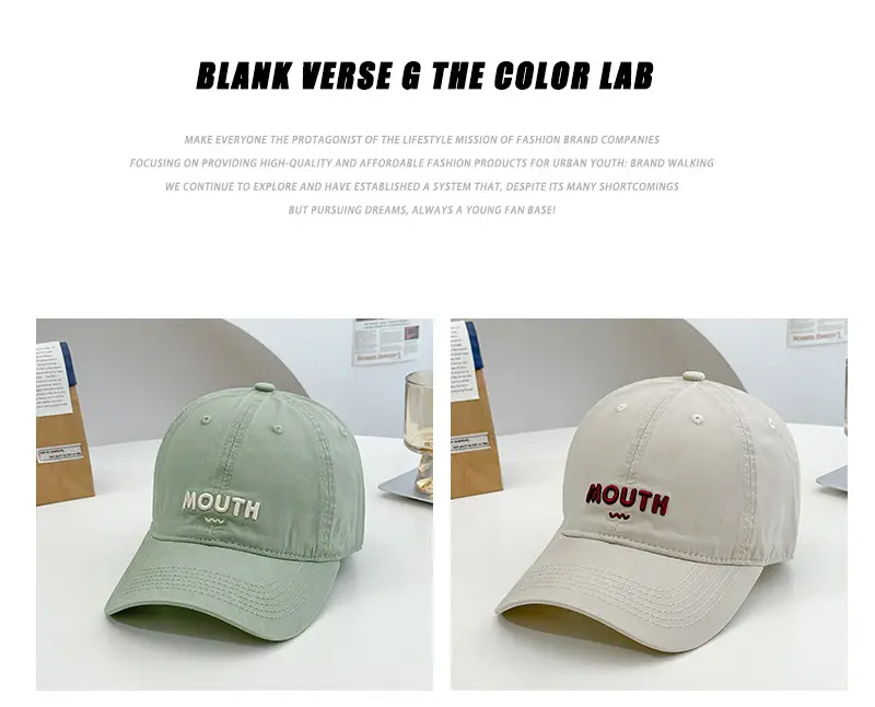 Women's Korean Style Letter Embroidered Baseball Cap — feature 9