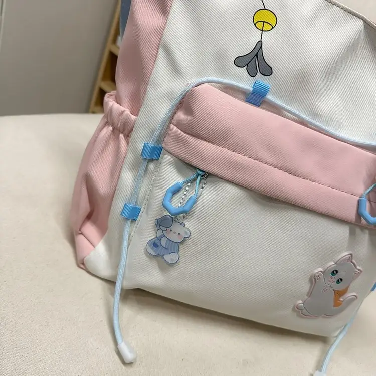 Cute Cat Crossbody Bag for Girls Large Capacity Shoulder Bag — feature 57