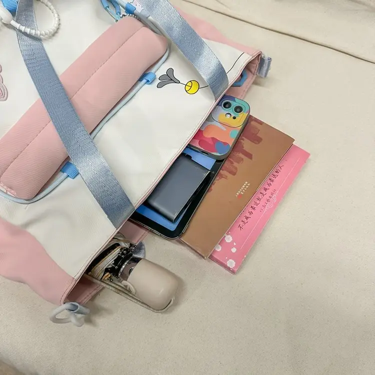 Cute Cat Crossbody Bag for Girls Large Capacity Shoulder Bag — feature 60