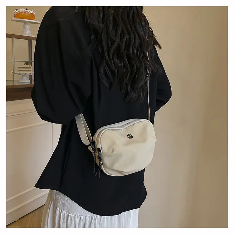 Yellow Nylon Crossbody Bag for Women — feature 17