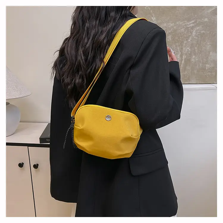 Yellow Nylon Crossbody Bag for Women — feature 22