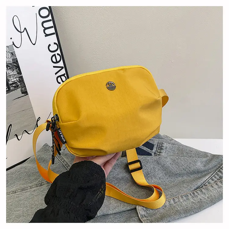 Yellow Nylon Crossbody Bag for Women — feature 33