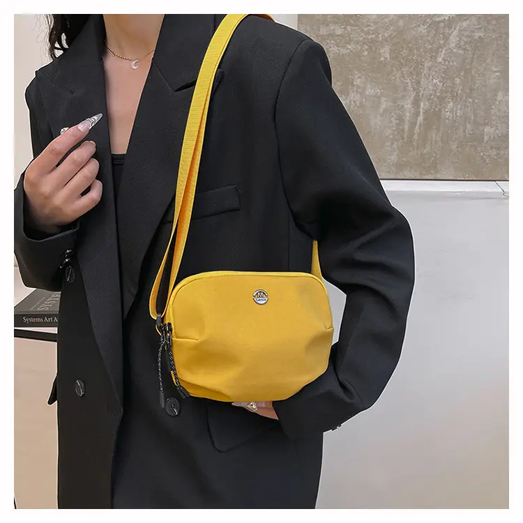 Yellow Nylon Crossbody Bag for Women — feature 41