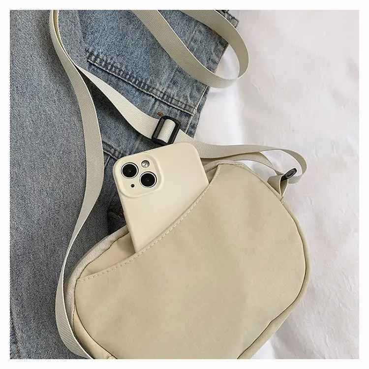 Yellow Nylon Crossbody Bag for Women — feature 7