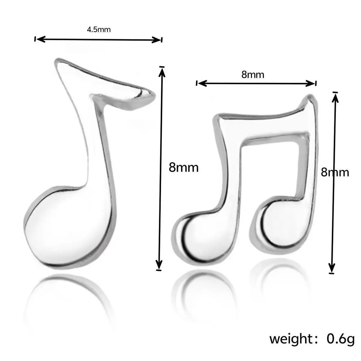 Women's Silver Musical Earrings for Trendy Jewelry — feature 12