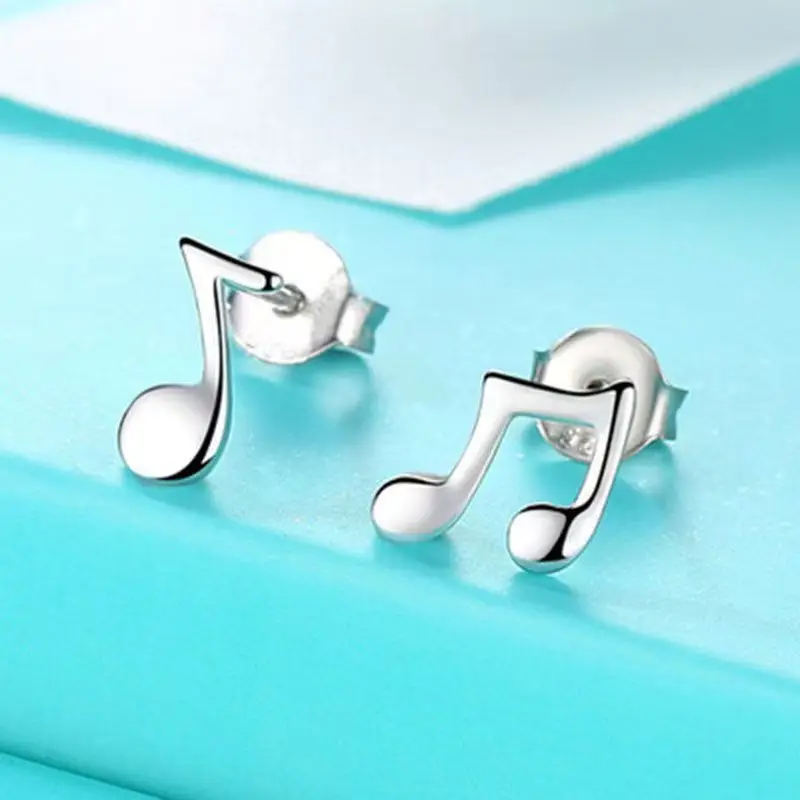 Women's Silver Musical Earrings for Trendy Jewelry — feature 3