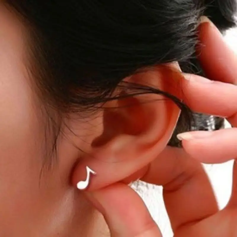 Women's Silver Musical Earrings for Trendy Jewelry — feature 4
