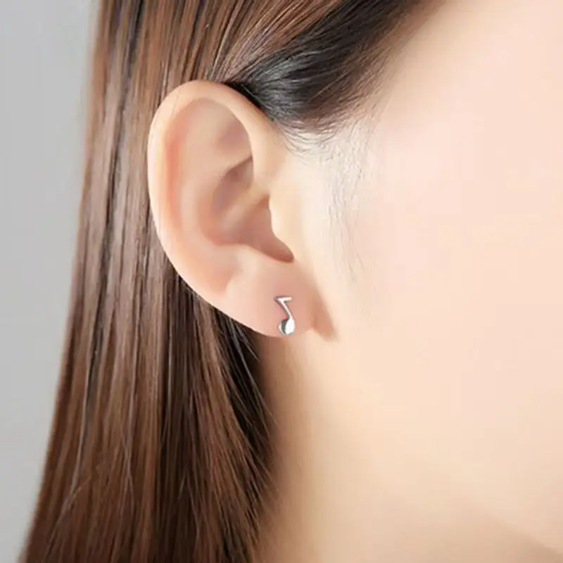 Women's Silver Musical Earrings for Trendy Jewelry — feature 9