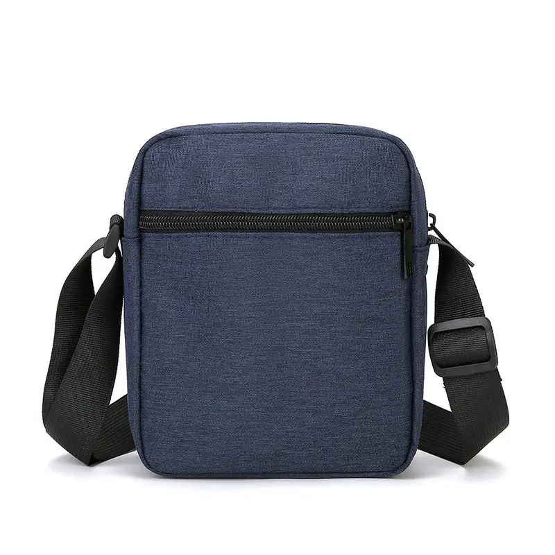 Men's Blue Nylon Shoulder Messenger Bag Set - Image 10