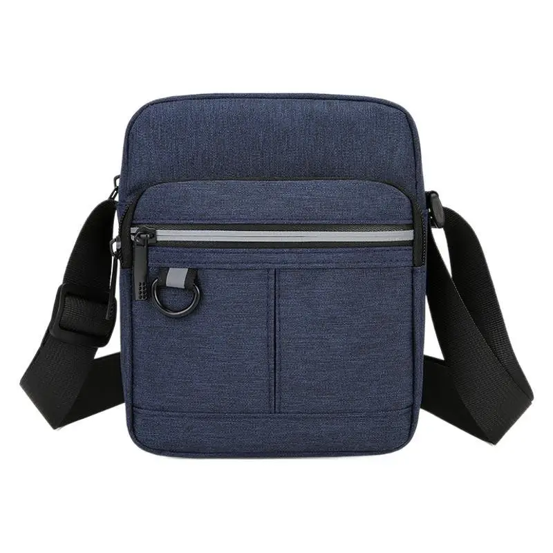Men's Blue Nylon Shoulder Messenger Bag Set - Image 13