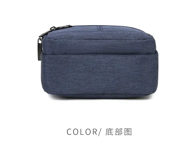 Men's Blue Nylon Shoulder Messenger Bag Set — feature 37