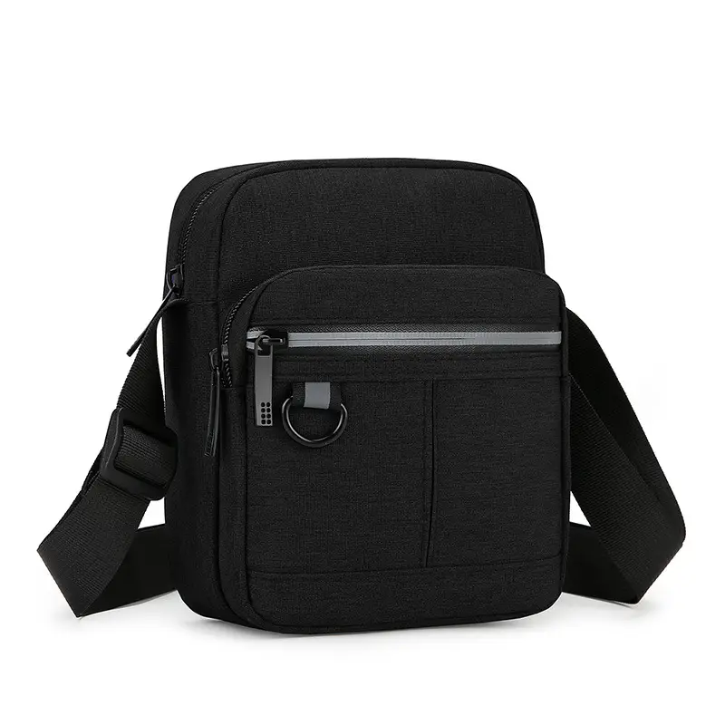 Men's Blue Nylon Shoulder Messenger Bag Set - Image 5