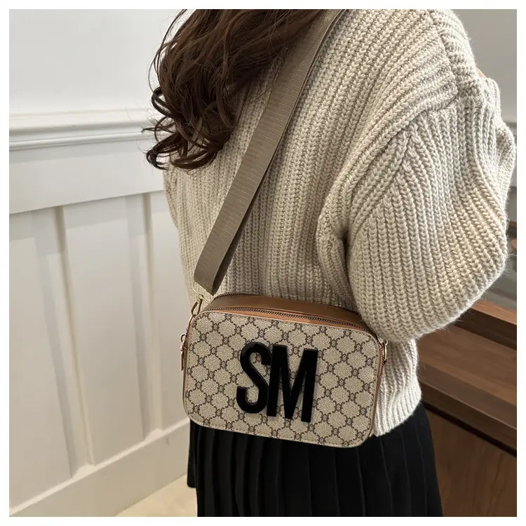 Women Crossbody Bag with Logo & Strap — feature 22
