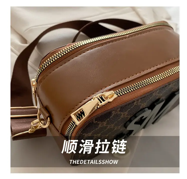 Women Crossbody Bag with Logo & Strap — feature 6