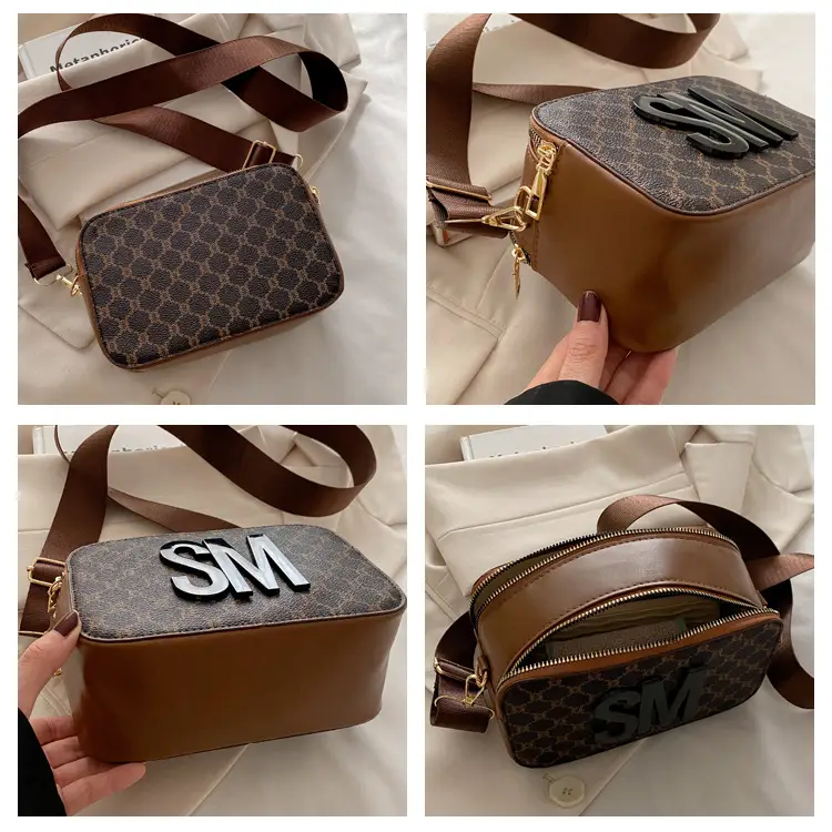 Women Crossbody Bag with Logo & Strap — feature 9
