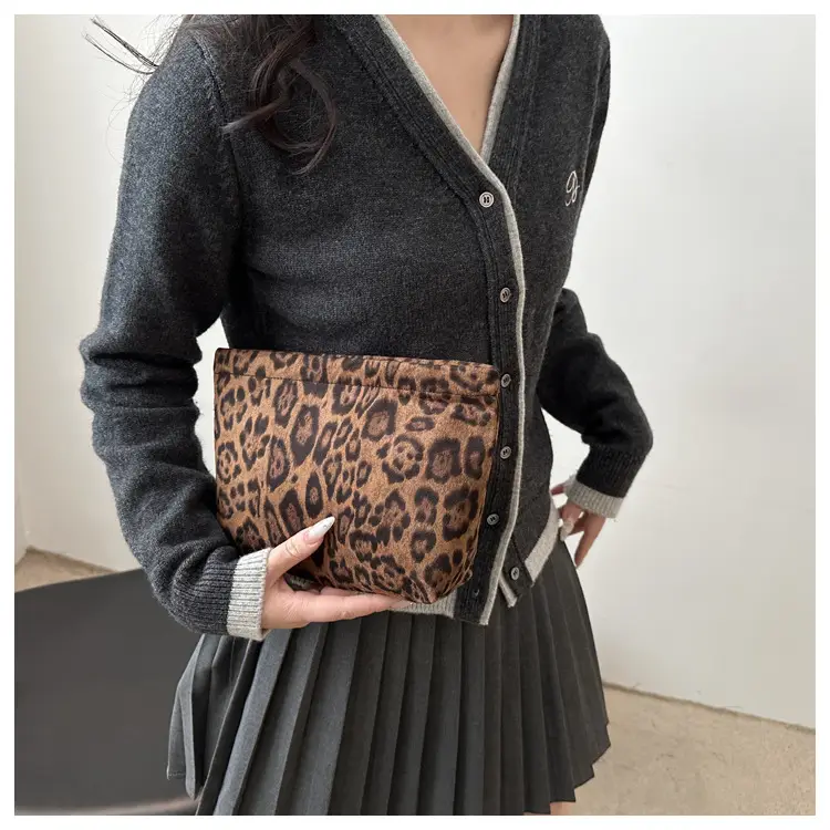 Leopard Print Women's Bucket Bag 2025 Spring — feature 12