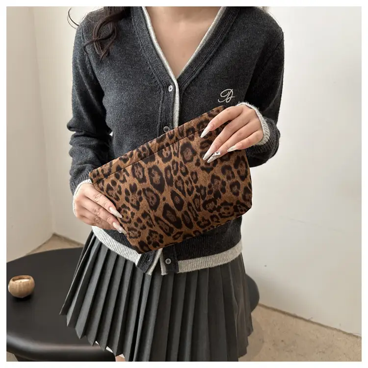 Leopard Print Women's Bucket Bag 2025 Spring — feature 16