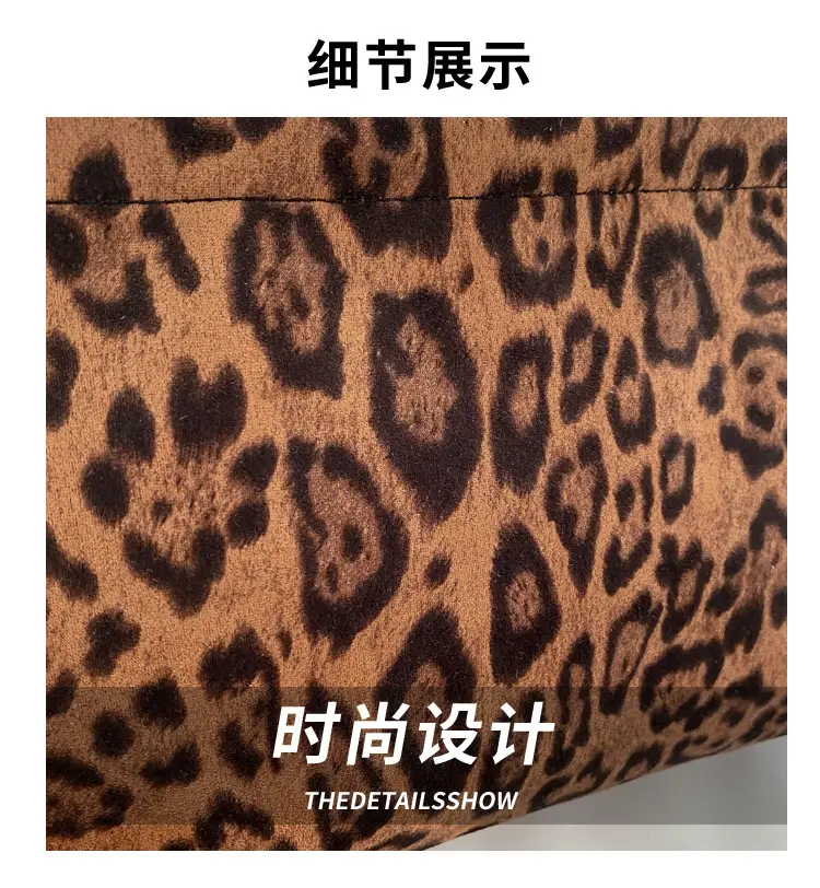Leopard Print Women's Bucket Bag 2025 Spring — feature 4
