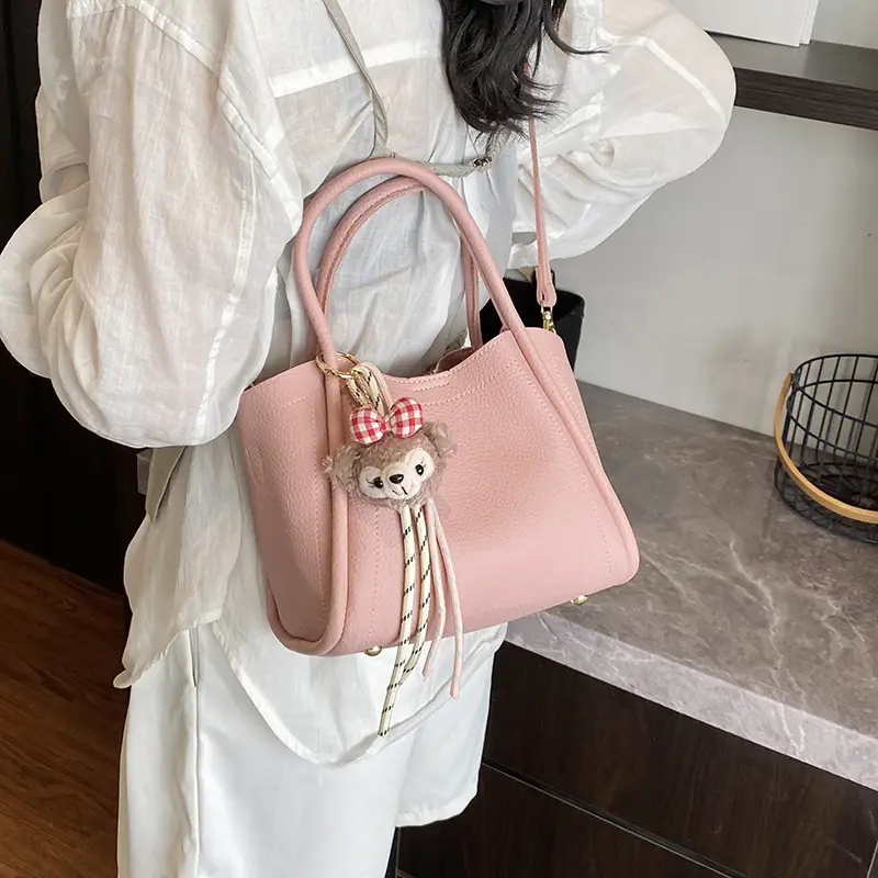 Women's Large Capacity Soft Leather Crossbody Bag Brown 2025 - Image 9
