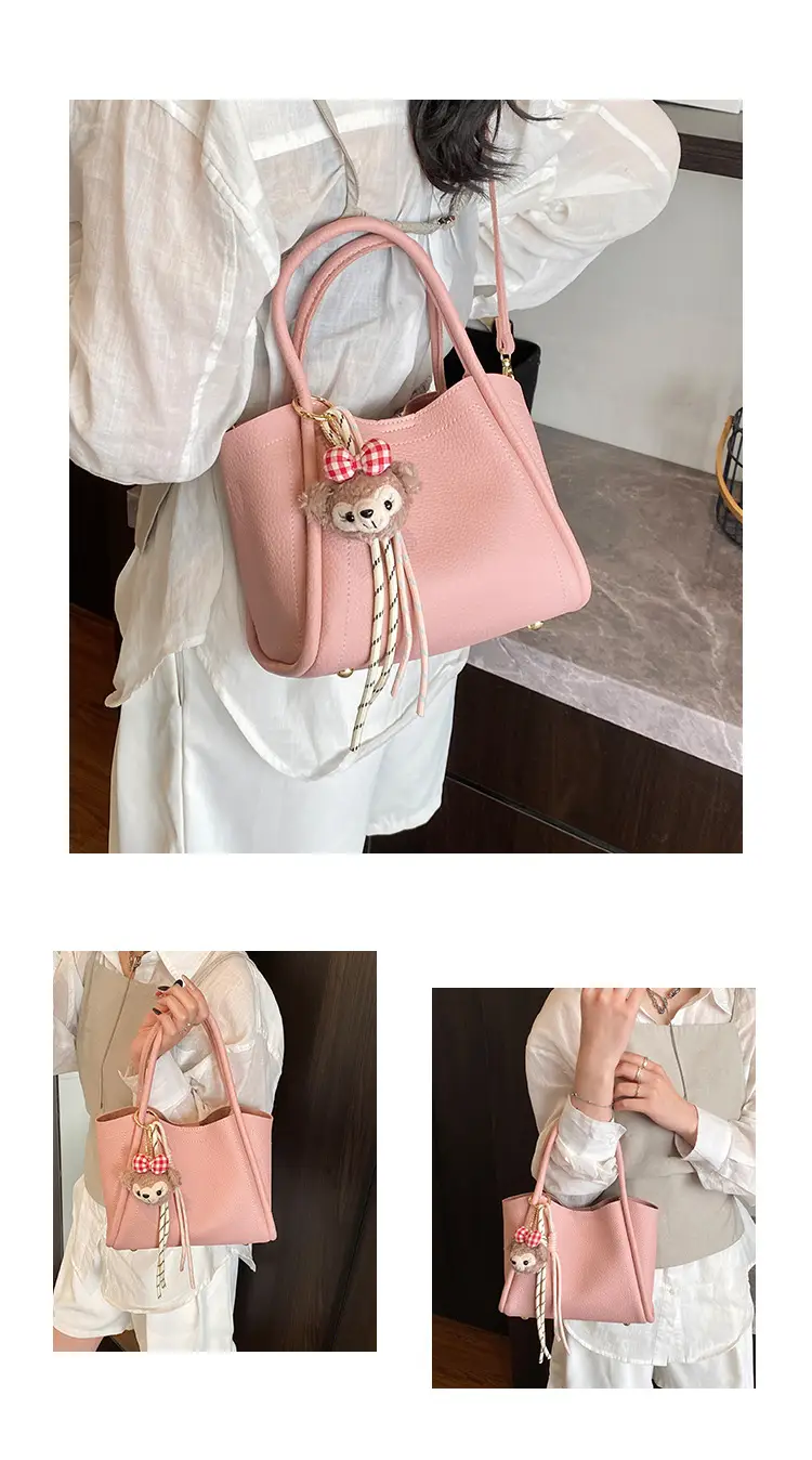 Women's Large Capacity Soft Leather Crossbody Bag Brown 2025 — feature 4