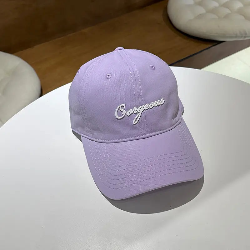 Women's Pink Embroidered Baseball Cap Serious - Image 2