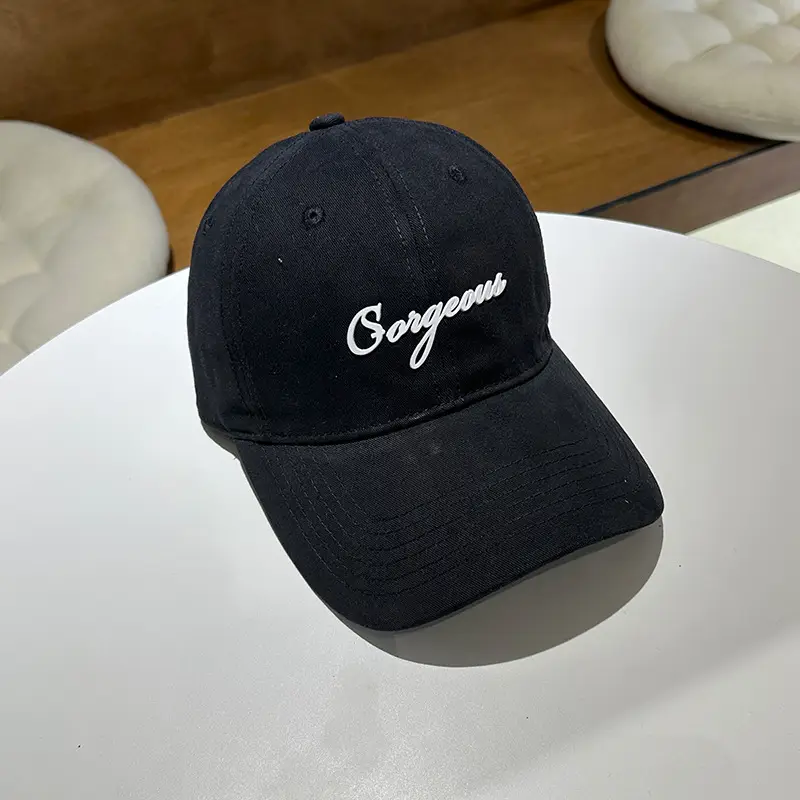 Women's Pink Embroidered Baseball Cap Serious - Image 8