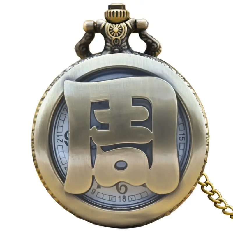 Old Man Antique Chinese Pocket Watch with Family Name Design - Image 28