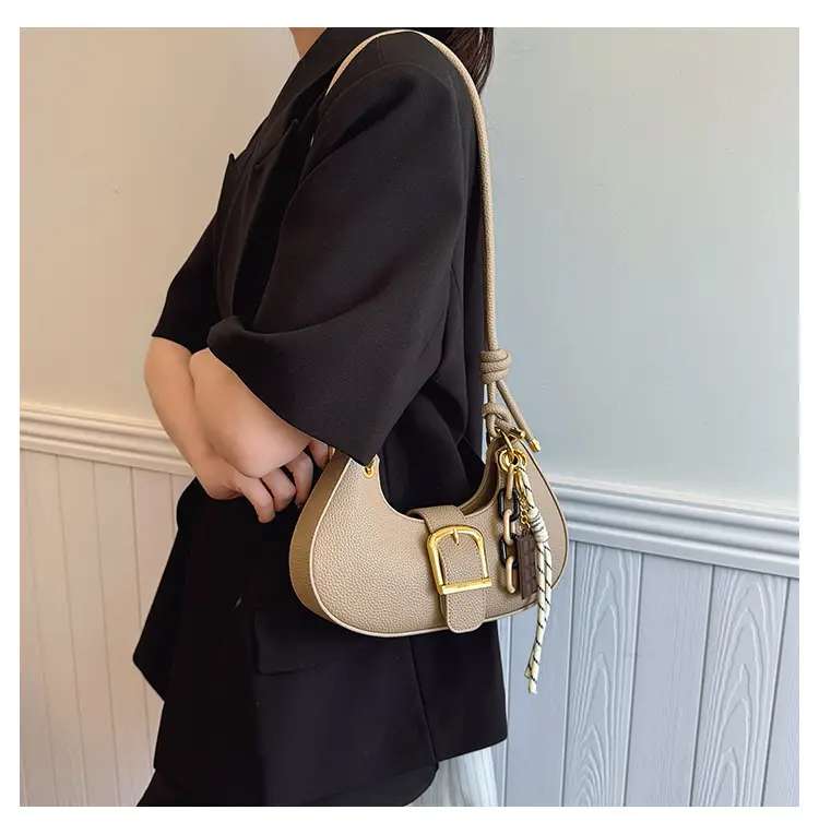 High-end Neoprene Shoulder Bag with Dugger Design — feature 18