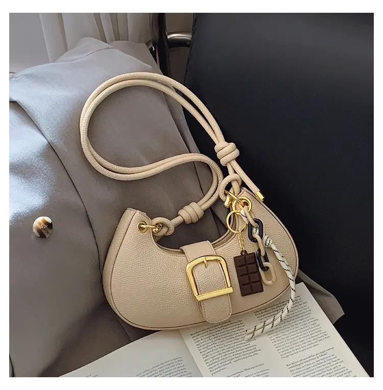 High-end Neoprene Shoulder Bag with Dugger Design — feature 25