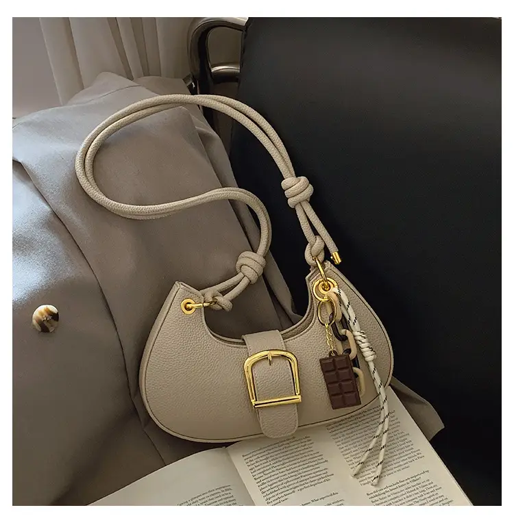 High-end Neoprene Shoulder Bag with Dugger Design — feature 26