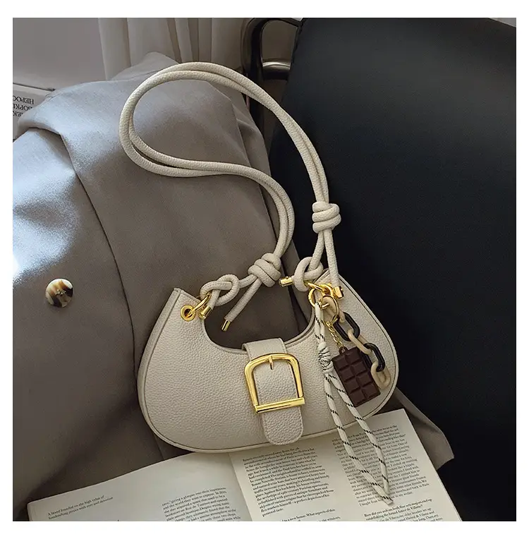 High-end Neoprene Shoulder Bag with Dugger Design — feature 27