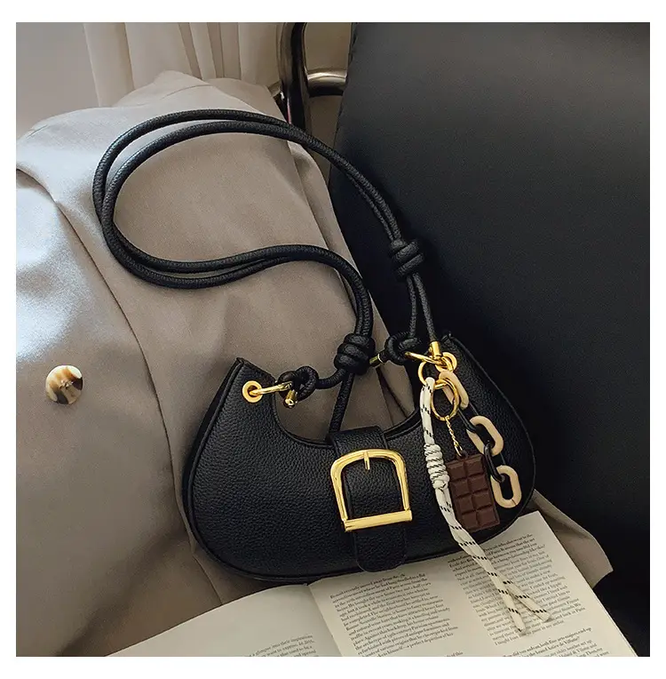 High-end Neoprene Shoulder Bag with Dugger Design — feature 29