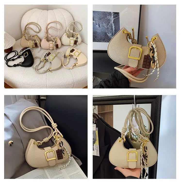 High-end Neoprene Shoulder Bag with Dugger Design — feature 8